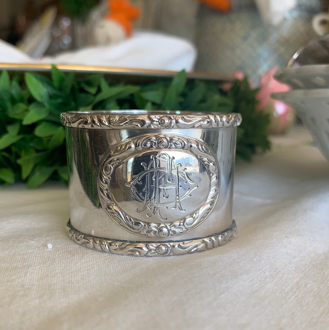 SILVER GERMAN NAPKIN RING