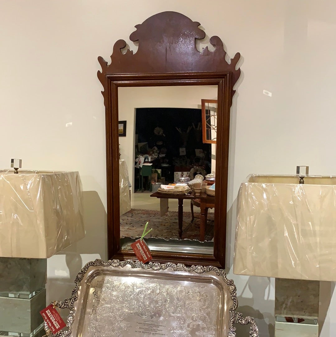 WOODEN FRAME MIRROR