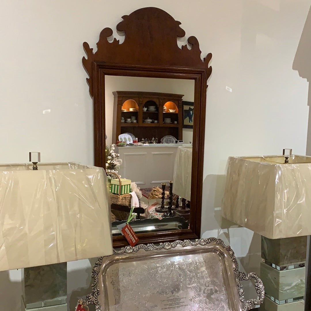 WOODEN FRAME MIRROR