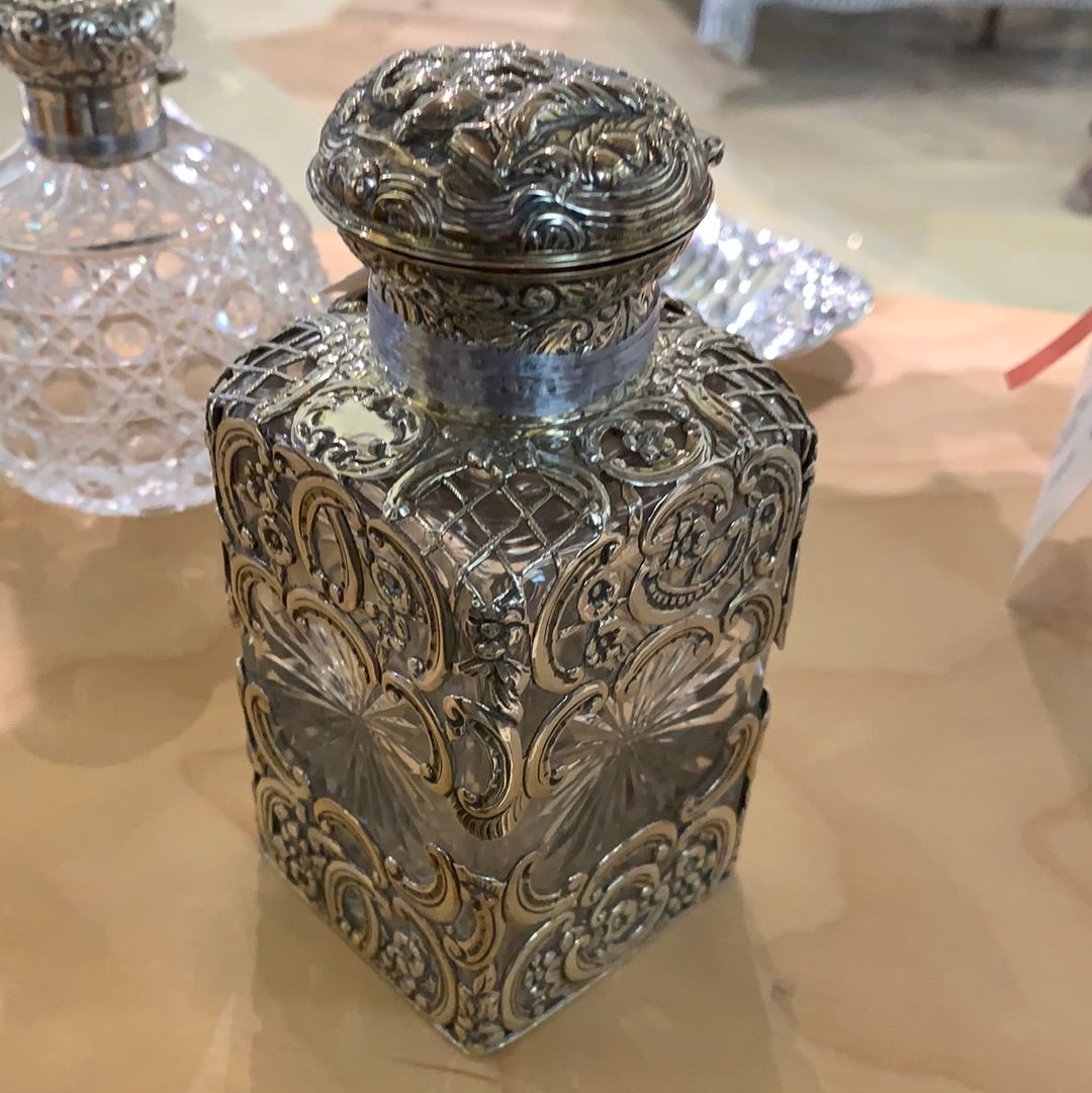 SILVER Perfume Bottle