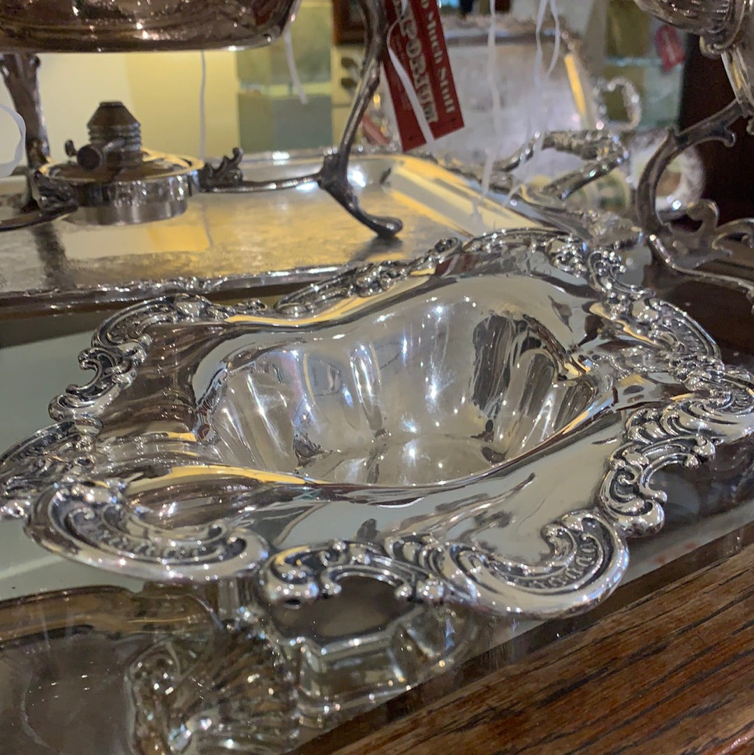 STERLING OVAL BOWL