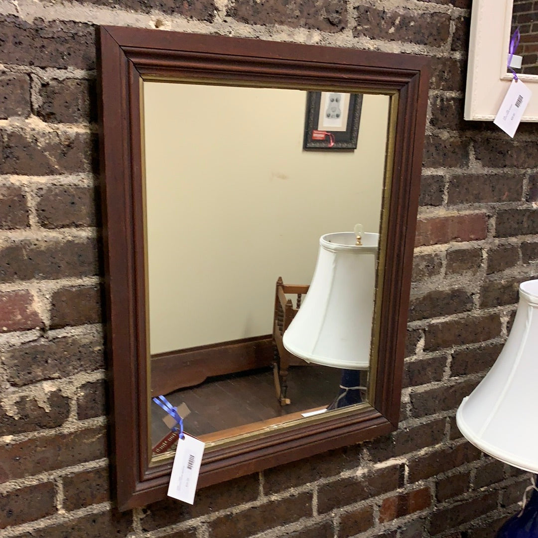 WOODEN FRAME MIRROR