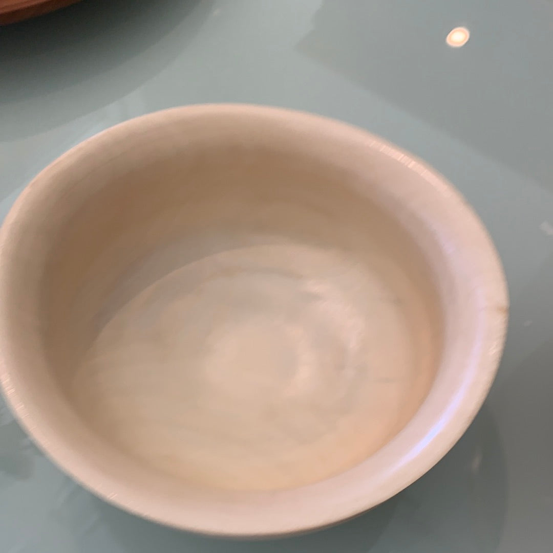 8" Light Wooden Bowl