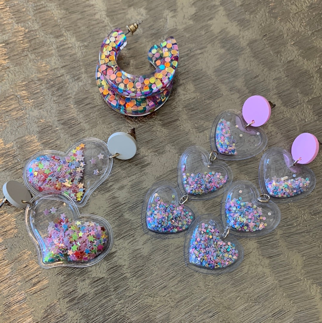 Glitter Earrings