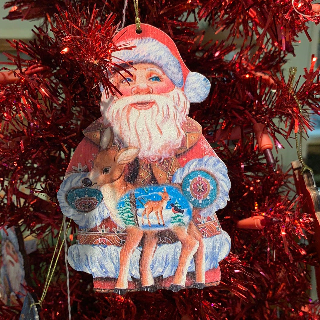 ORNAMENT - HOLIDAY FAWN
