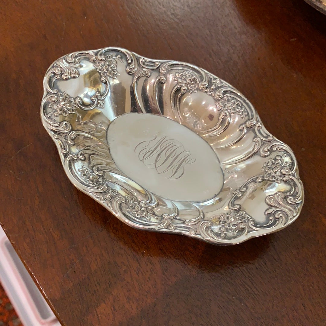 ANTIQUE STERLING DISH
