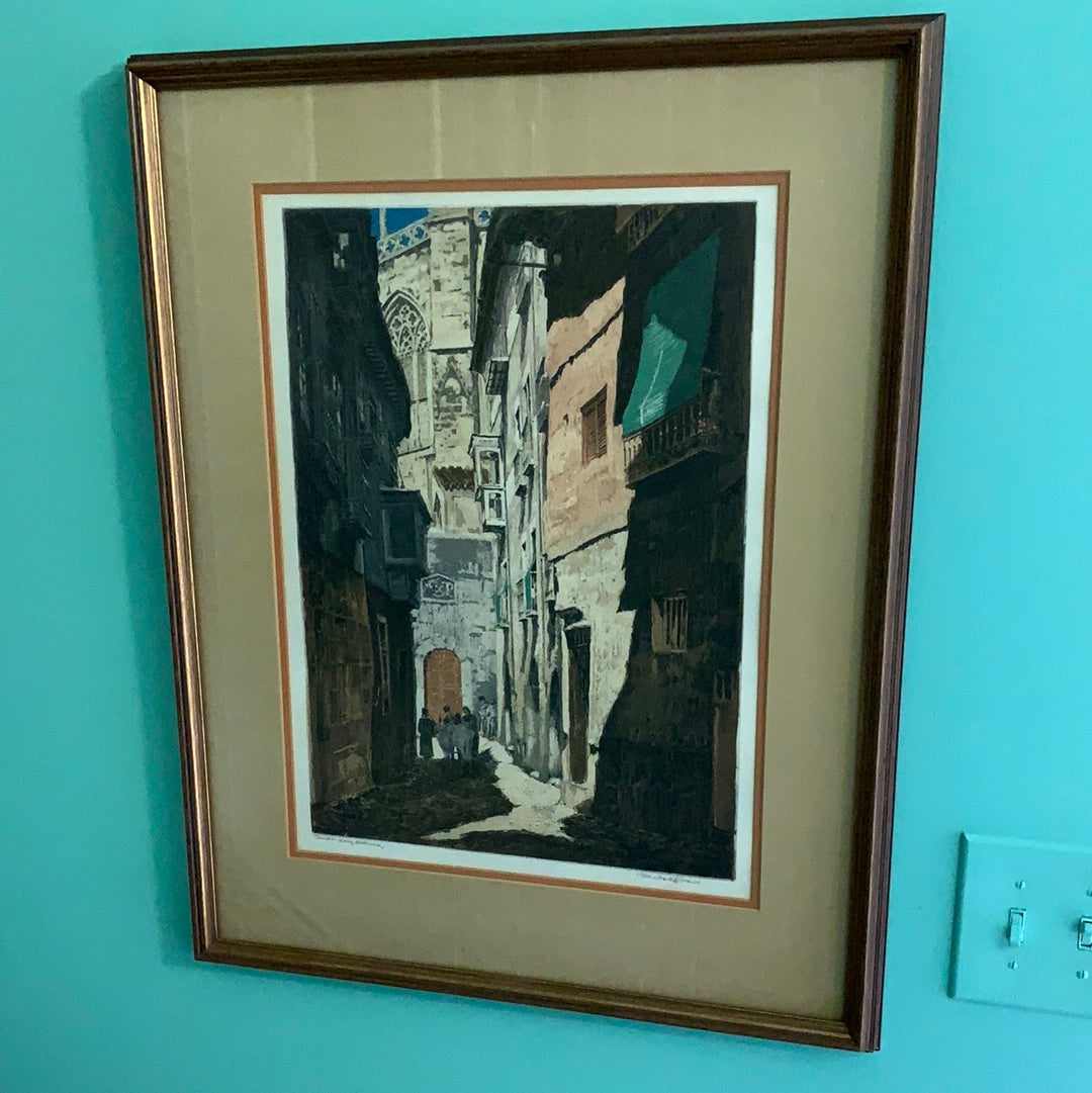 EUROPEAN STREET SCENE
