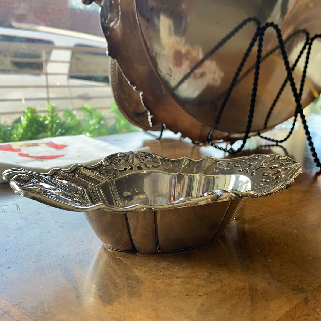 SM. STERLING RETICULATED BOWL