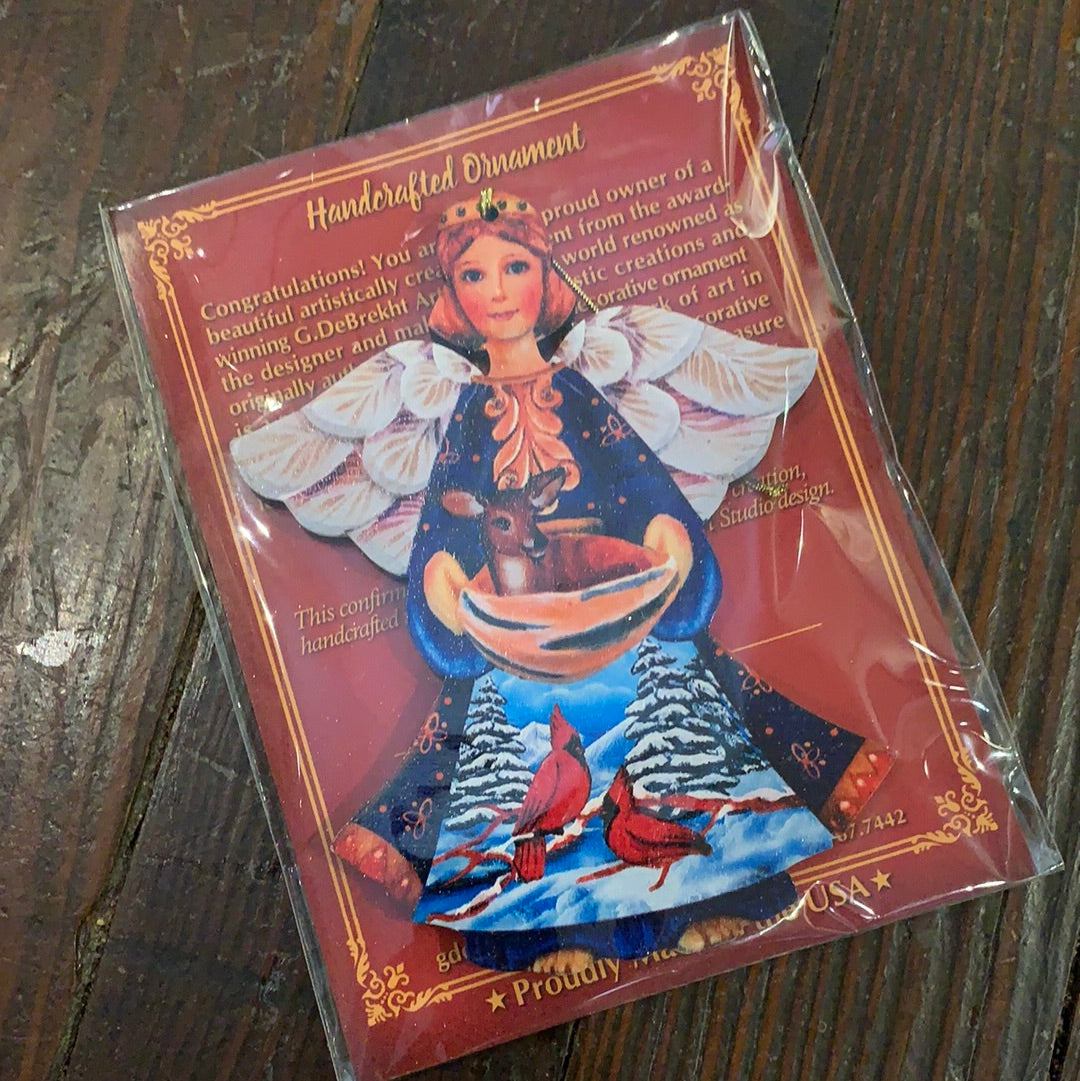 ORNAMENT- CARDINALS & ANGEL