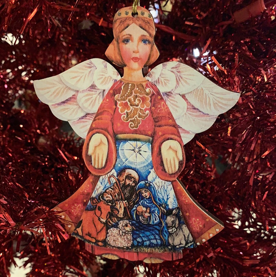 ORNAMENT- NATIVITY CHRISTMAS