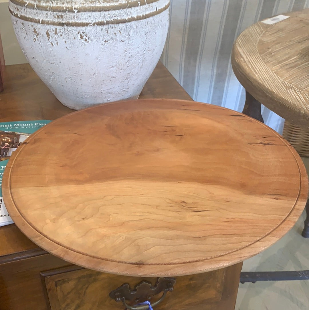 Large Cherry Amish Kiln-Dried Platter