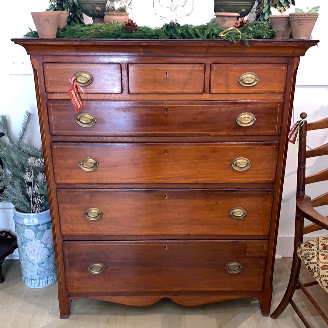 Antique Walnut Chest