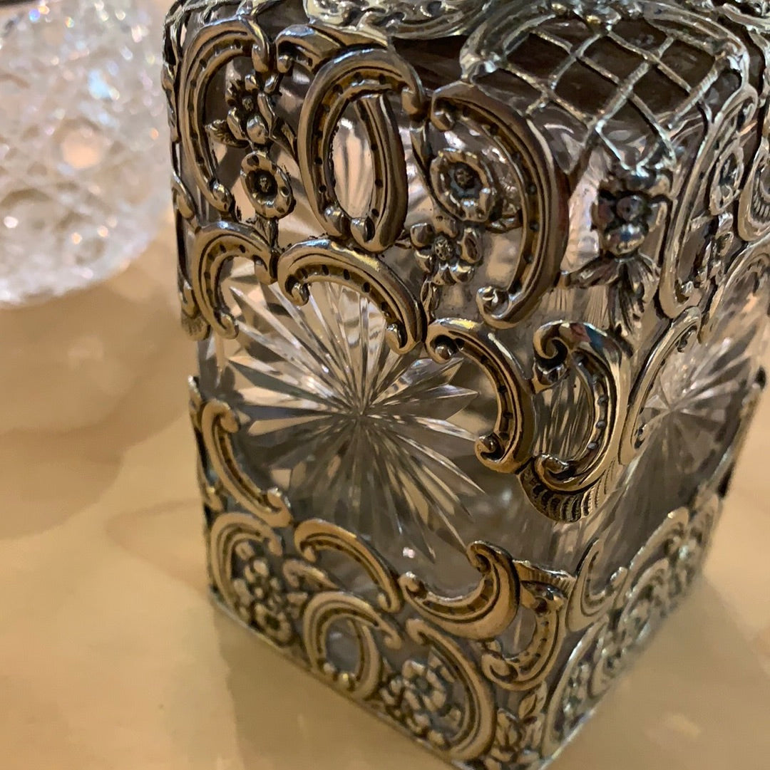 SILVER Perfume Bottle