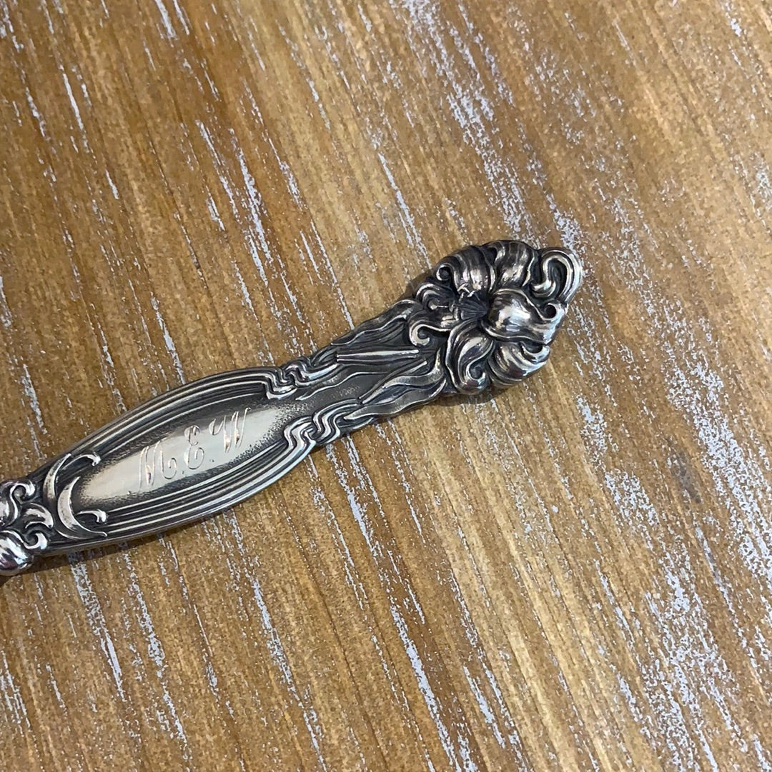 FRONTENAC STERLING OLIVE SPOON