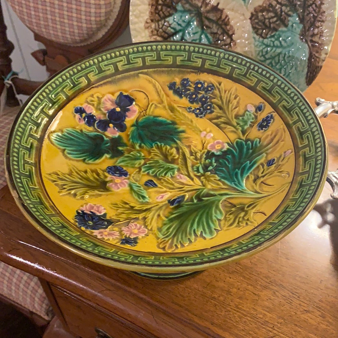 MAJOLICA COMPOTE