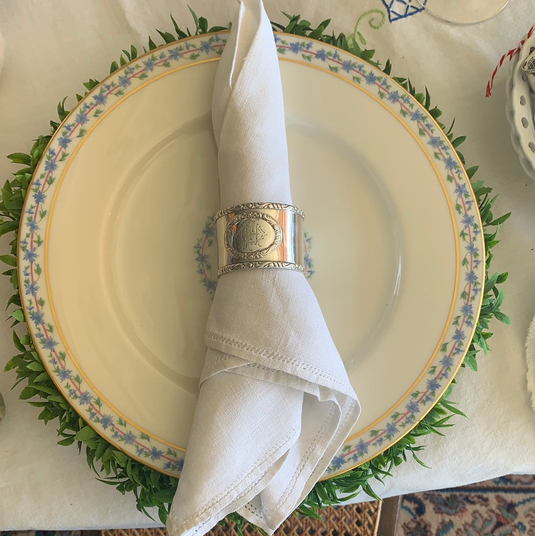 SILVER GERMAN NAPKIN RING
