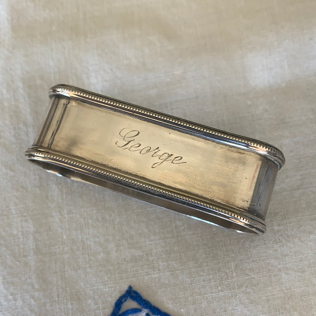 STERLING OVAL NAPKIN RING (Assorted)