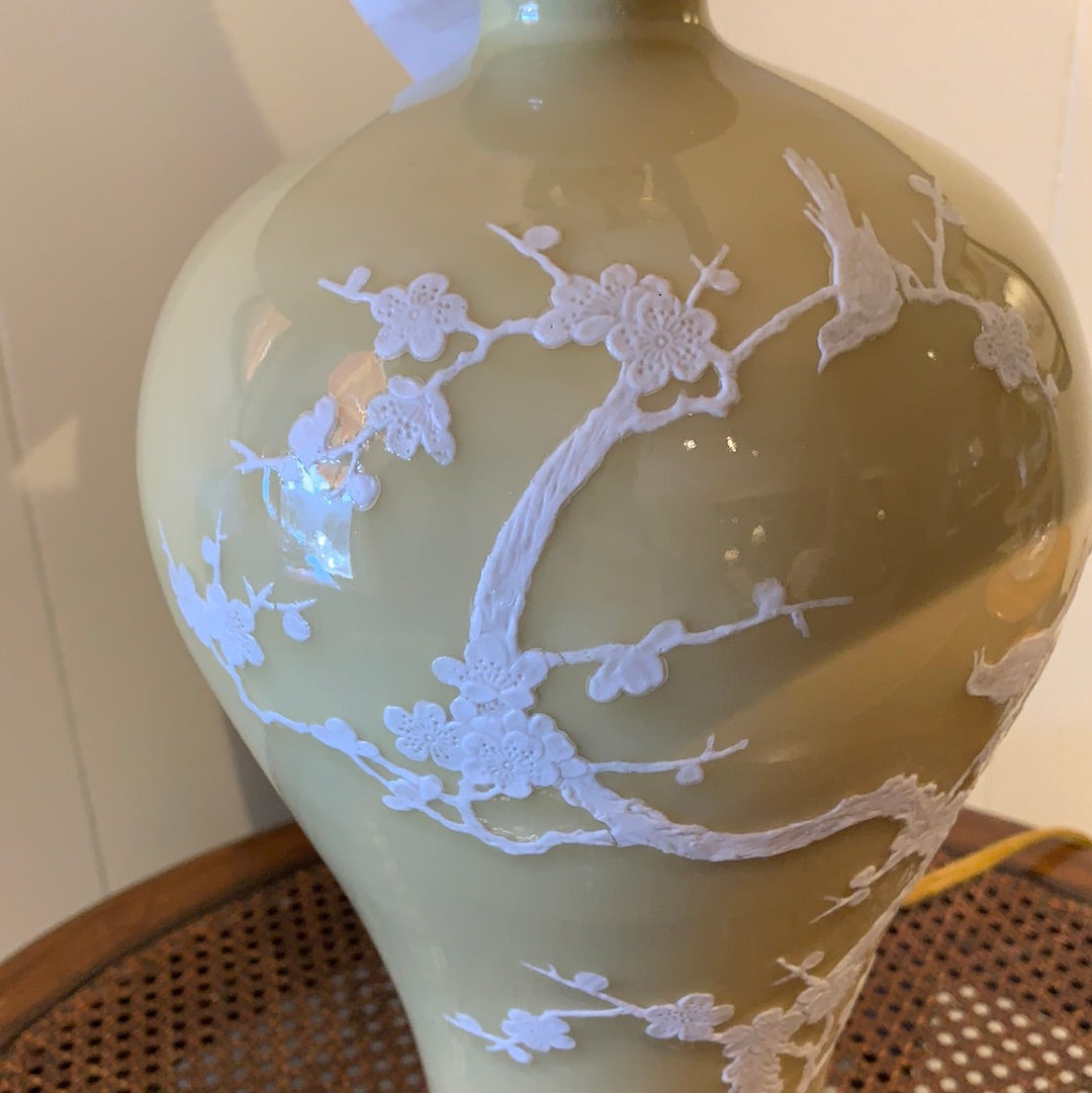 LAMP - PORCELAIN GINGER VASE