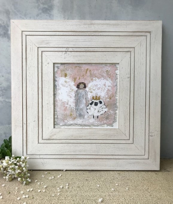 Angel with Lamb Wall Art ©Tawnya Norton
