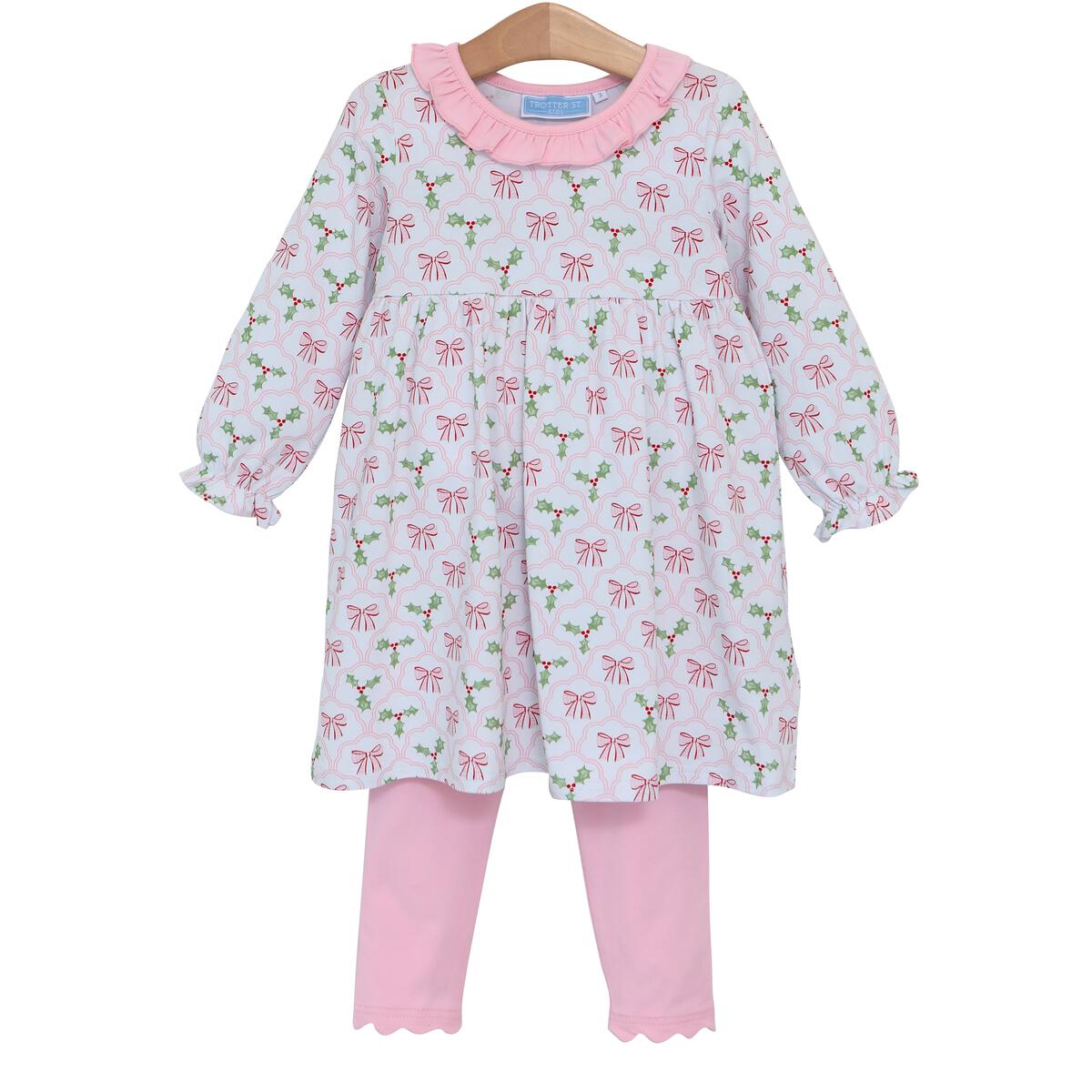 Berries and Bows Pants Set - Breckenridge Baby