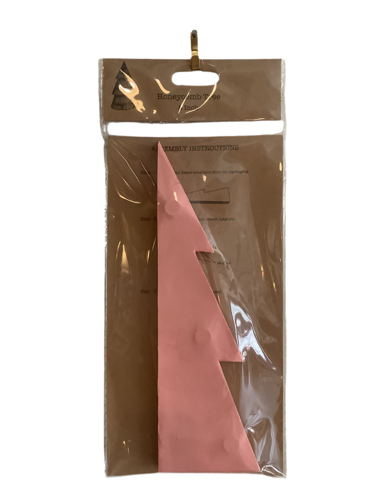 Paper Folding Honeycomb Tree