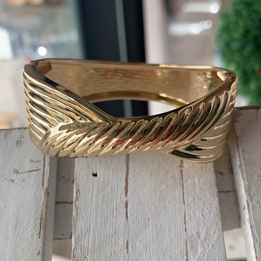 Gold Textured Cuff