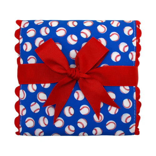 Baseball Burp Cloth - Breckenridge Baby