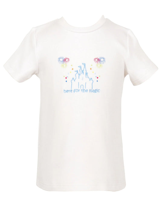 Here For the Magic Short Sleeved Tee - Breckenridge Baby