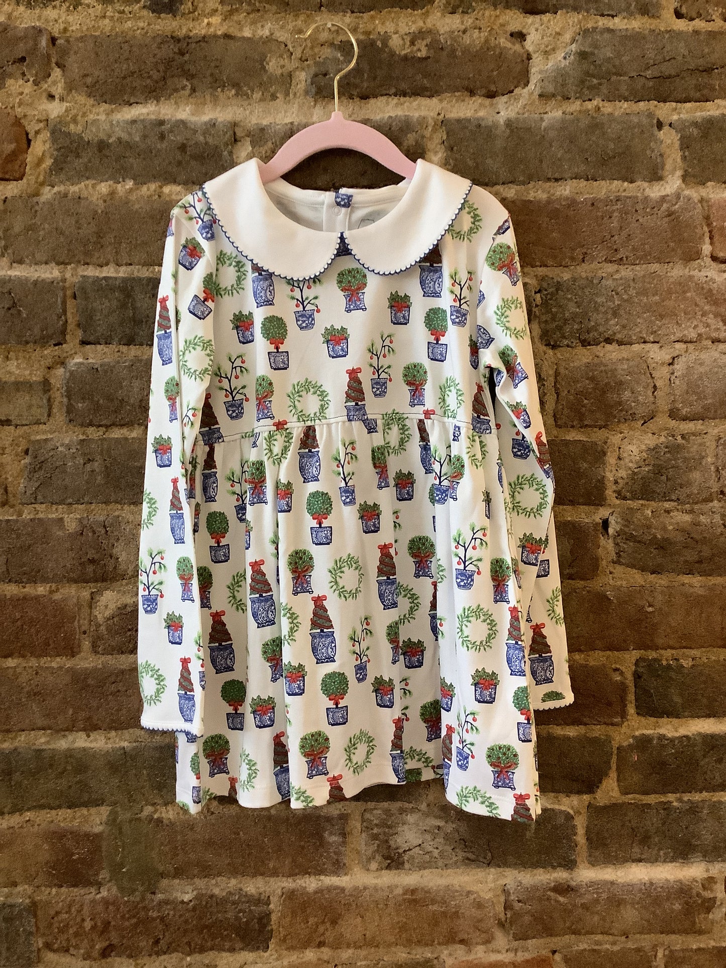 Christmas Planter Dress w/ Leggings