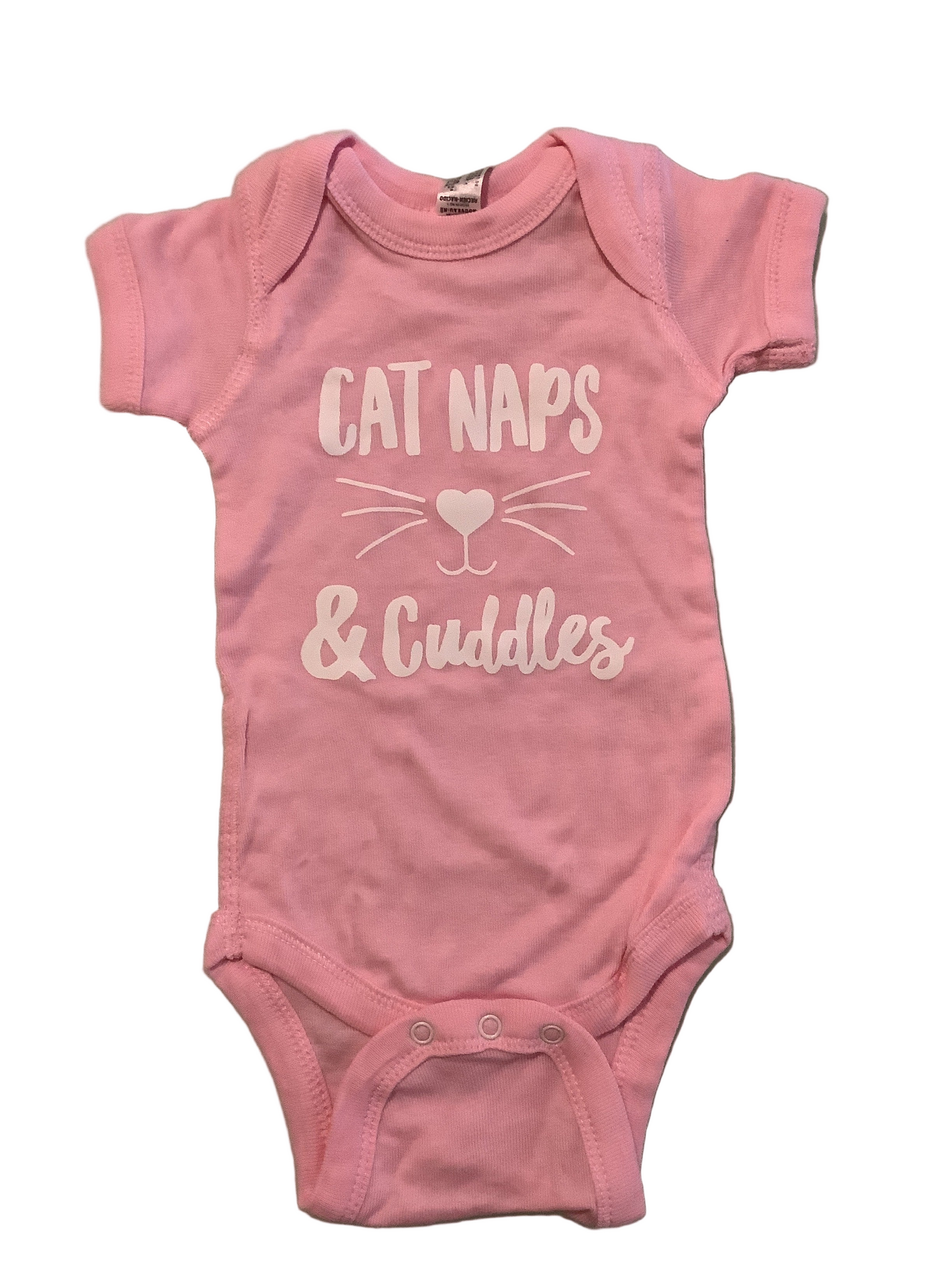 Newborn Cat naps and Cuddles Onesie