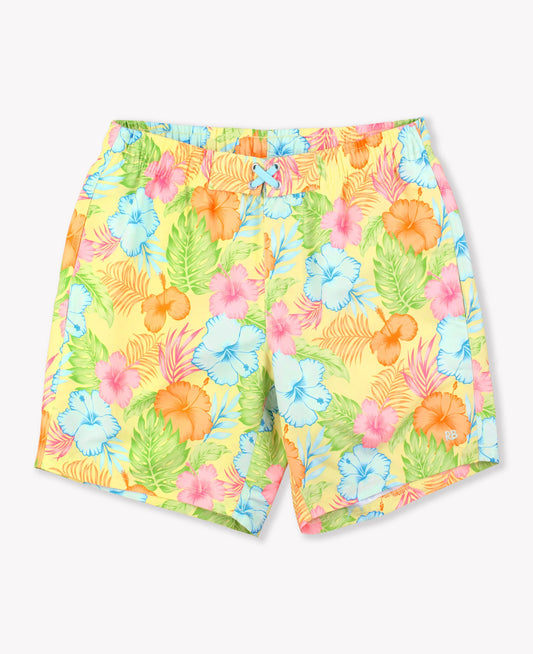 Happy Hula Men's Swim Trunks - Breckenridge Baby