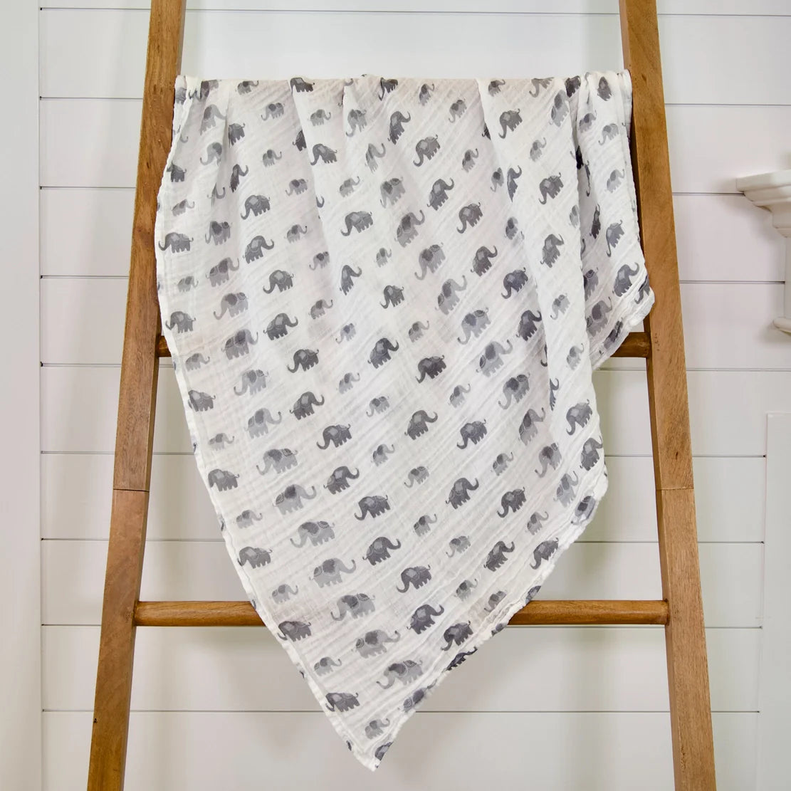 Elephantastic Baby Swaddle Blanket - Breckenridge Baby