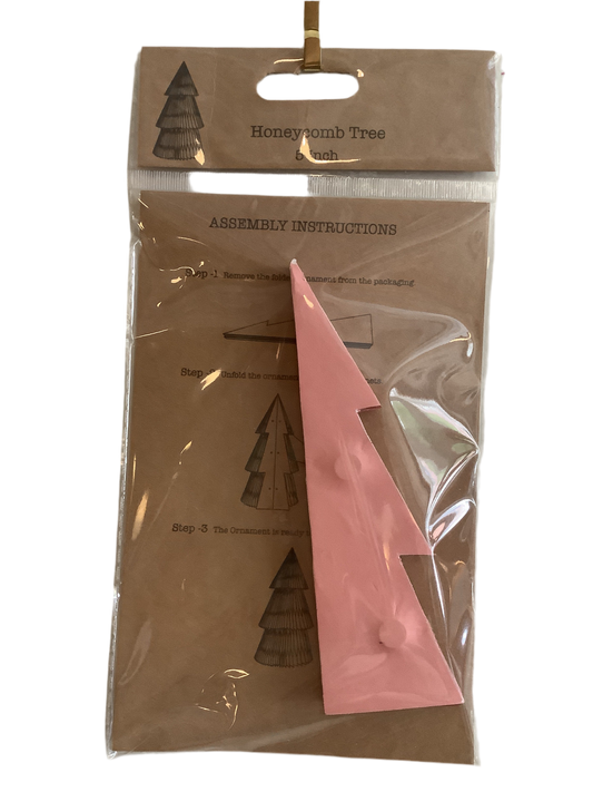 Small Paper Folding Honeycomb Tree