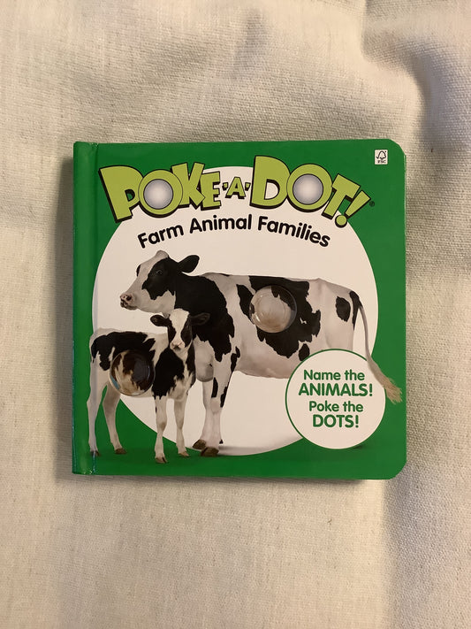 Poke a dot farm animal families