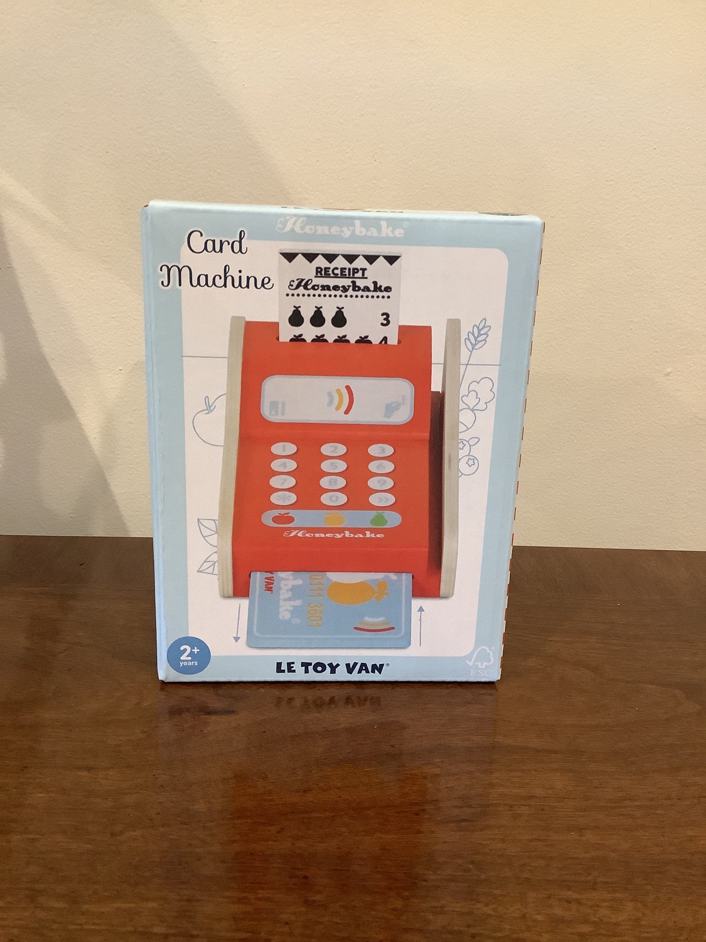 Toy card machine