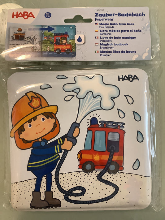 Magic bath book- firefighters