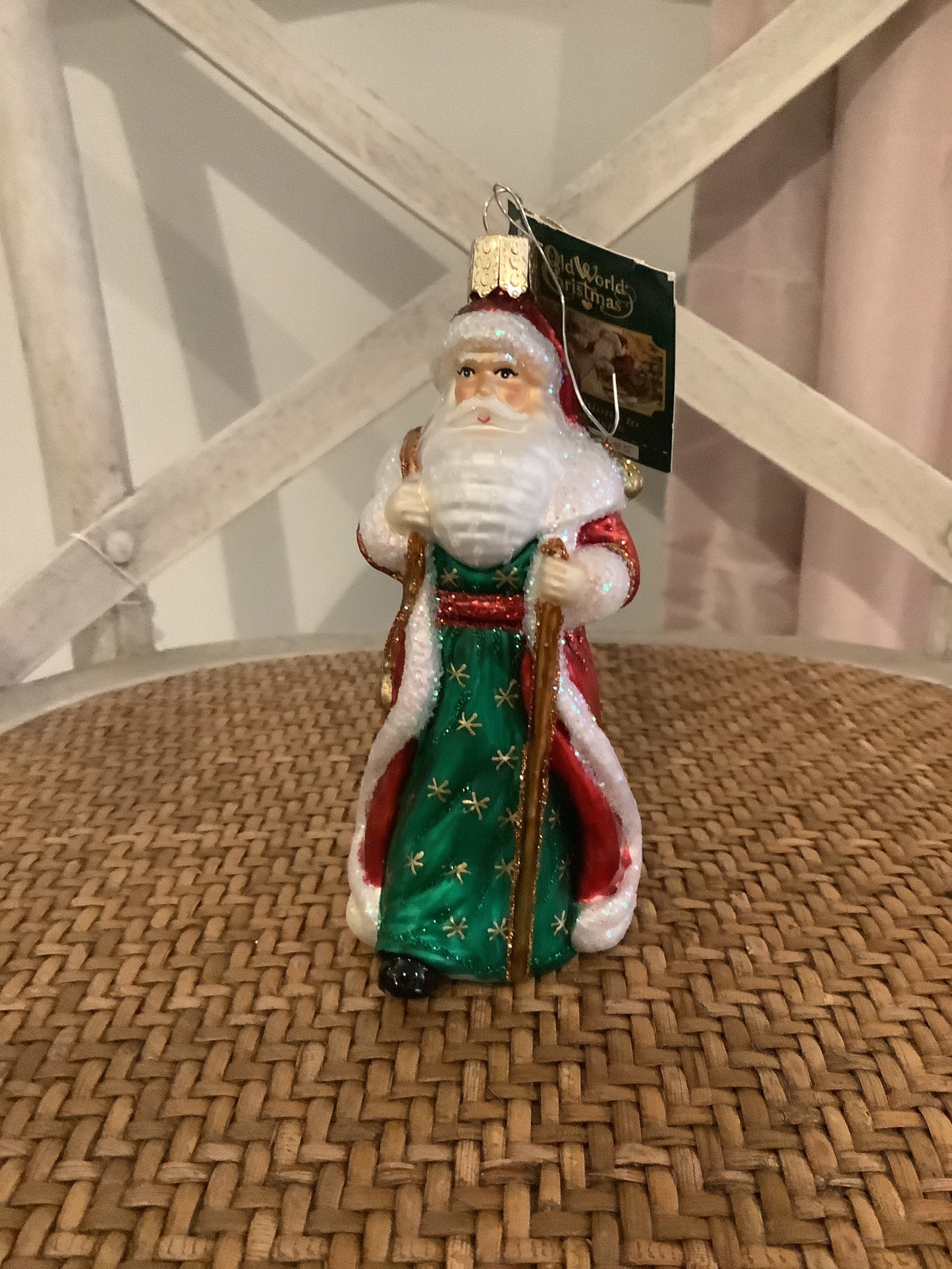 Santa ornament