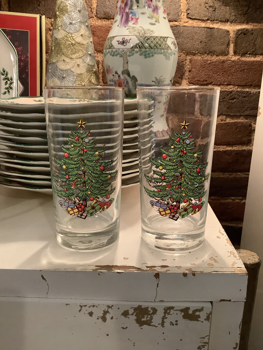 Spode highball glass