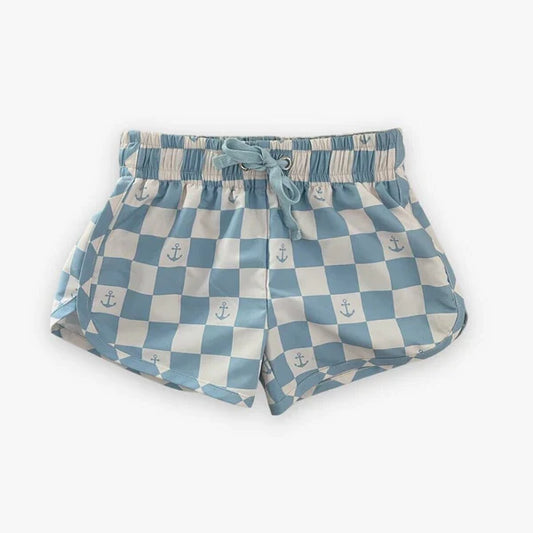 Jackson swim shortie || anchor - Breckenridge Baby
