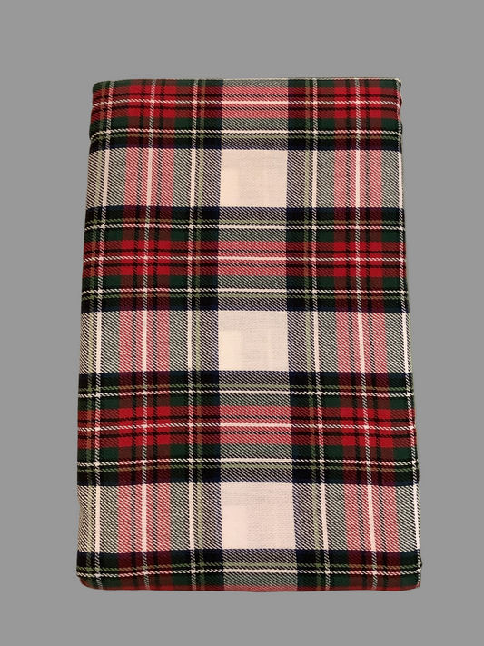 Christmas Holiday Plaid Cotton Tablecloth 60x102