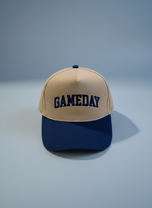 GAMEDAY embroidery two tone trucker hat