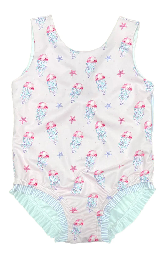 Lottie One Piece Swimsuit - Jellyfish - Breckenridge Baby