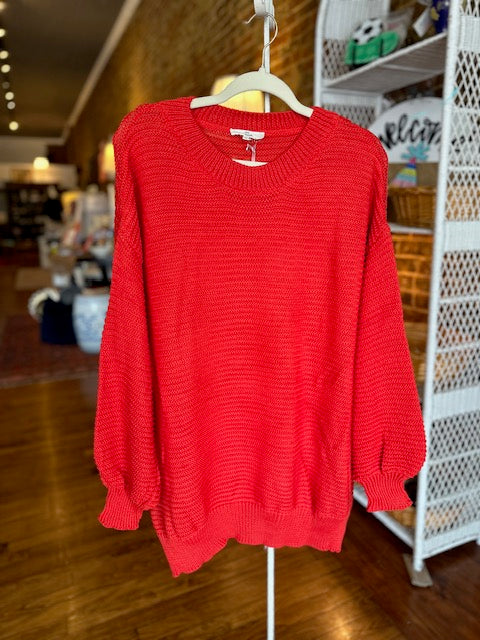 Scarlet Red Sweater