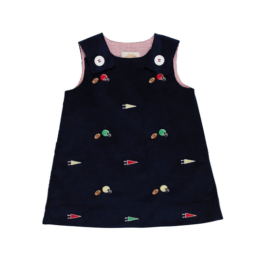 Critter Juliet Jumper - Nantucket Navy Football - Breckenridge Baby