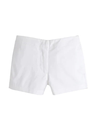 Mini Short - White Twill - Breckenridge Baby