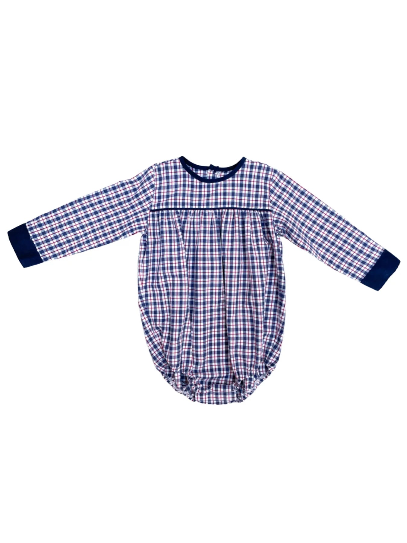 Brooks Bubble - Blue Plaid - Breckenridge Baby