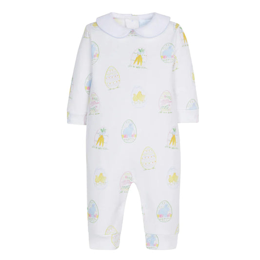 Printed Playsuit - Boy Easter Eggs - Breckenridge Baby