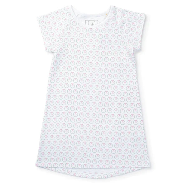 Sadie Night Shirt - Holiday Wreath - Breckenridge Baby