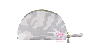 Snow Camo Seersucker Large Taco Bag - Breckenridge Baby