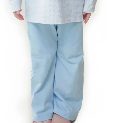 Knit Pants - Light Blue - Breckenridge Baby